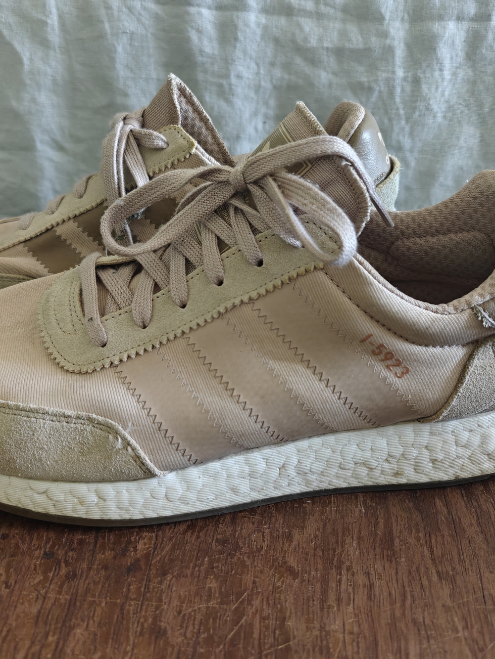 size 13 Adidas Originals I-5923 sneakers